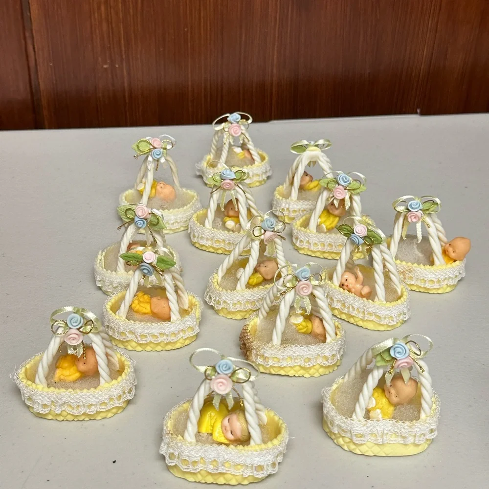 Handmade Baby shower presents or baptism souvenirs
